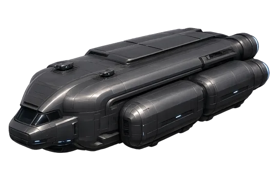 Schweres Frachtraumschiff in Tactical Tides